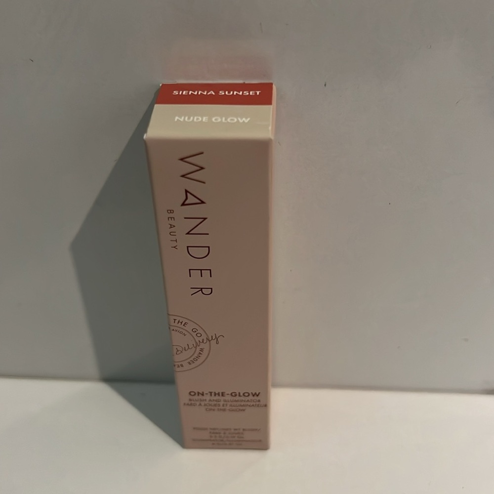NWT Wander Beauty On-the-Glow Blush and Illuminator - Sienna Sunset-Nude Glow - Picture 12 of 12